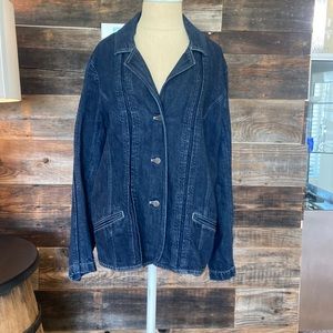 J Jill Denim Jacket 14T